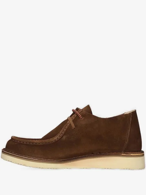 Astorflex suede lace-up shoes