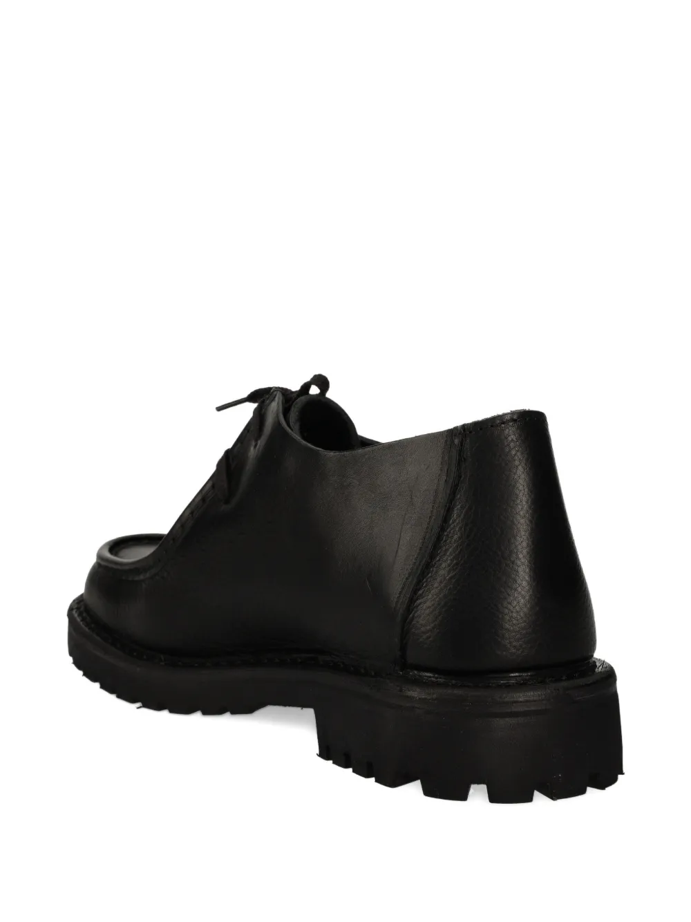 Astorflex Loafers met veters en chunky zool Zwart