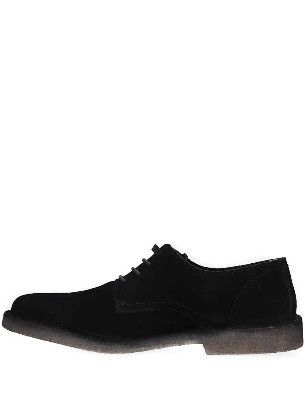 Astorflex lace-up suede shoes Black