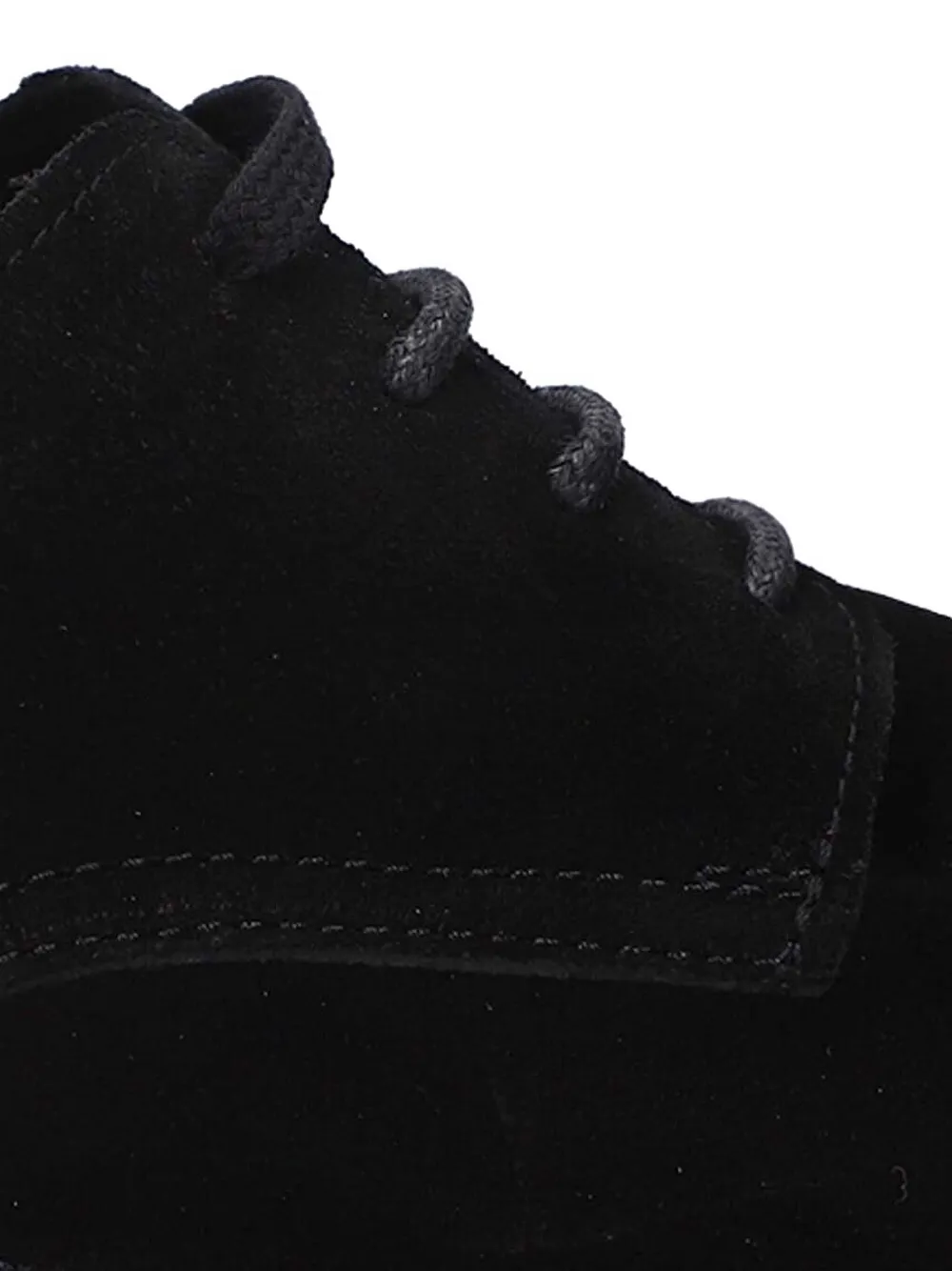 Astorflex lace-up suede shoes Black