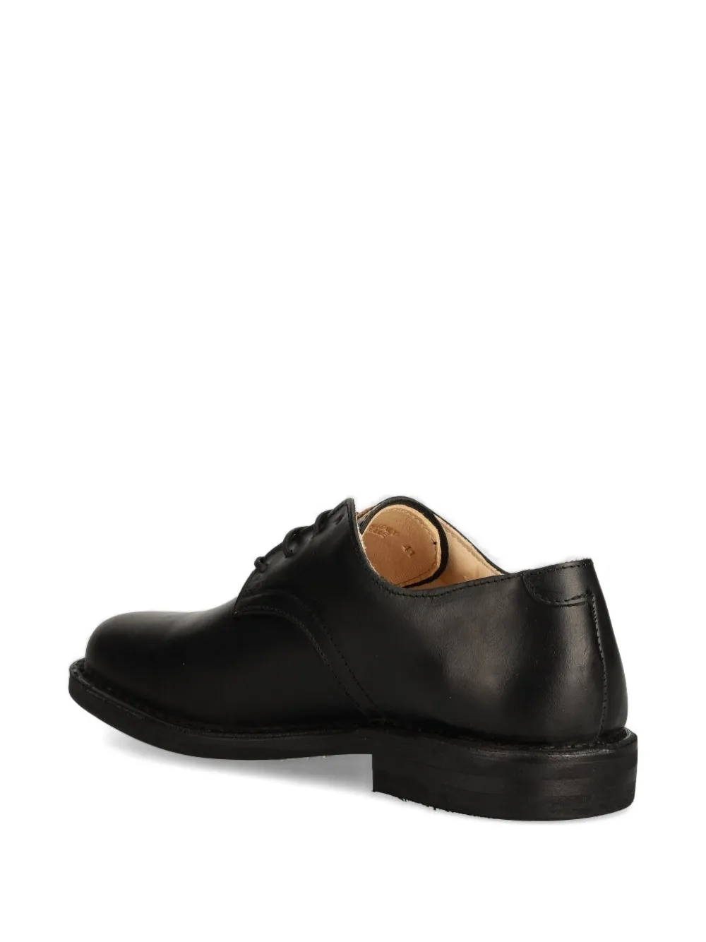 Astorflex Redflex leather lace-up derby shoes Black