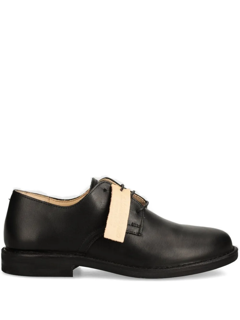 Astorflex Redflex leather lace-up derby shoes Black