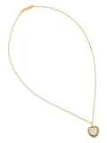 AMBUSH heart-shaped necklace - Gold
