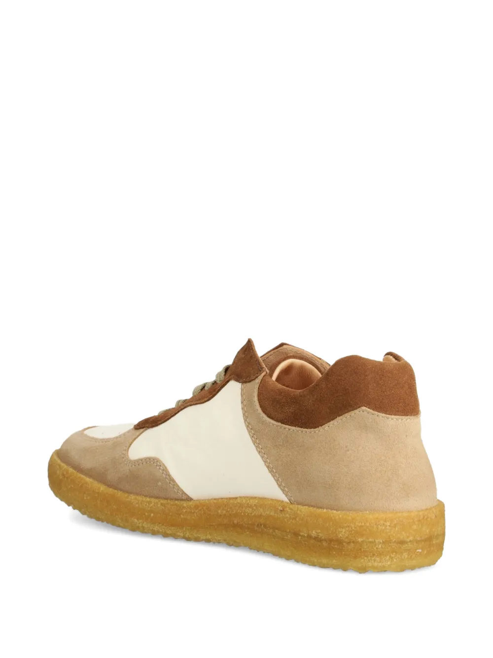 Astorflex suede panelled sneakers Brown