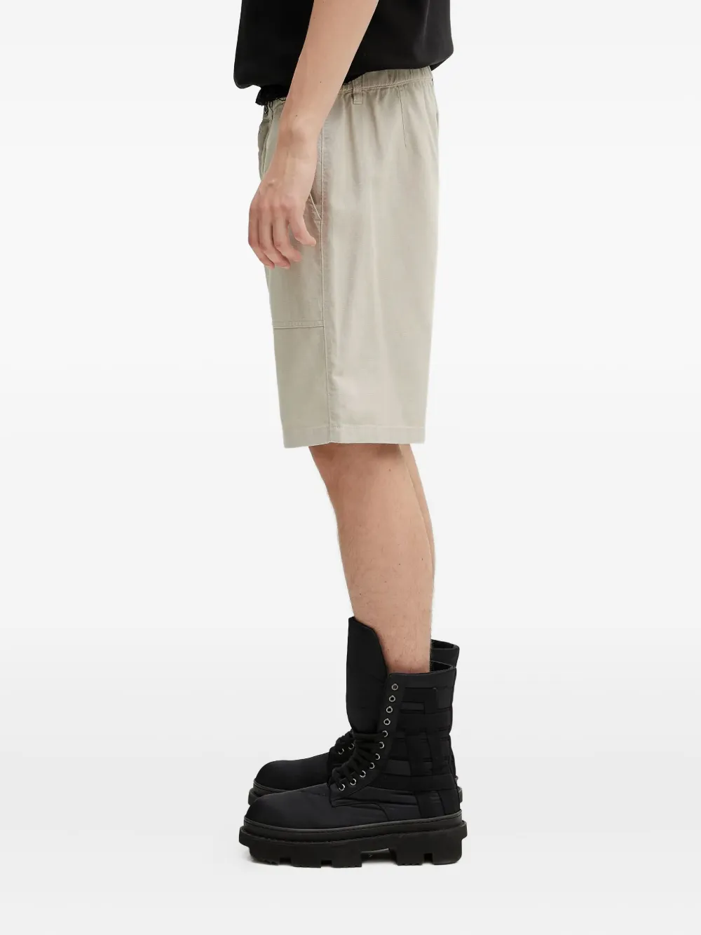 Barbour Grindle shorts met elastische taille Grijs
