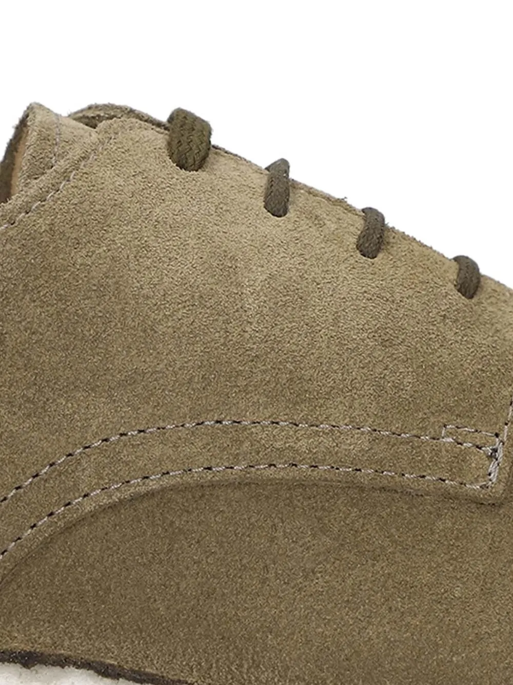 Astorflex suede lace-up loafers Grey