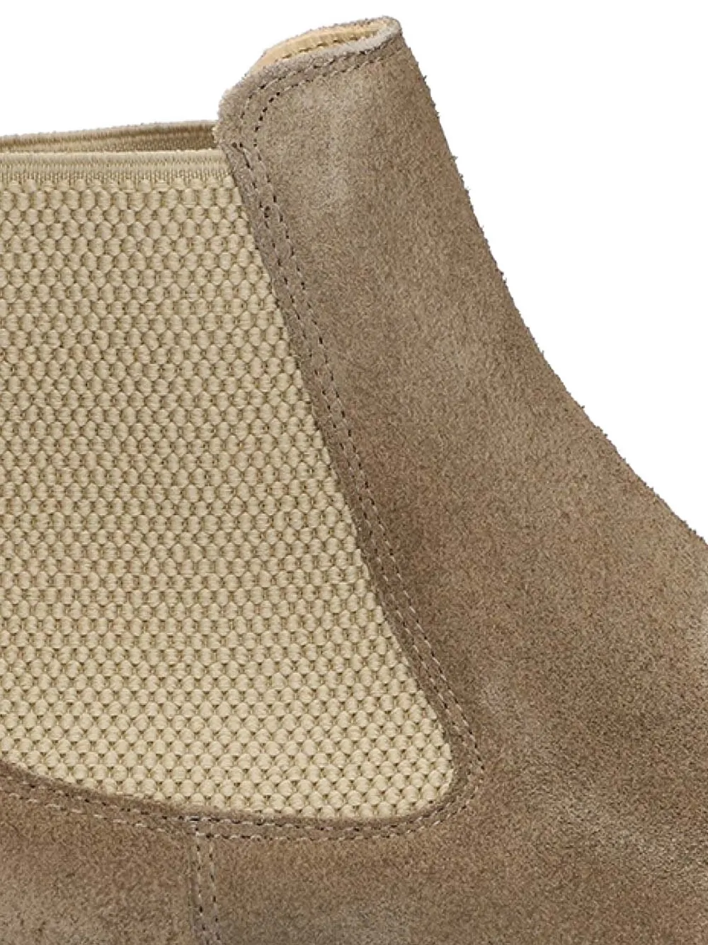 Astorflex Elastic-panel Suede Boots In Gray