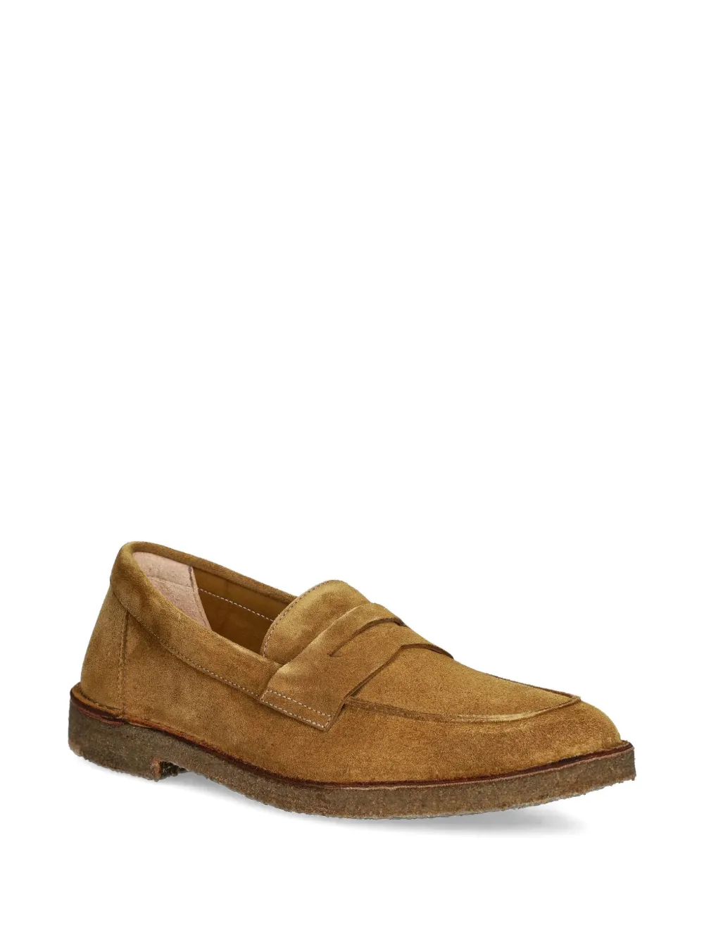 Astorflex penny suede loafers Brown