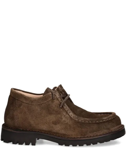 Astorflex suede lace-up derby shoes