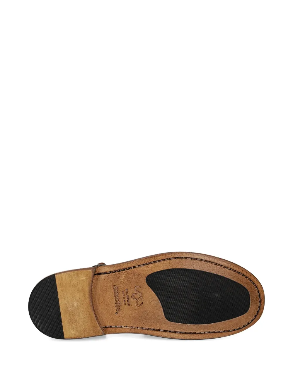 Astorflex leather buckle sandals Brown