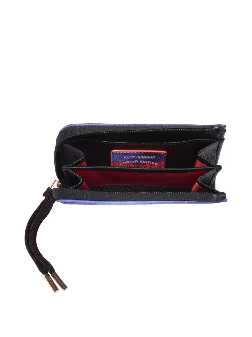 sprayground kid Geruite portemonnee met rits Bruin