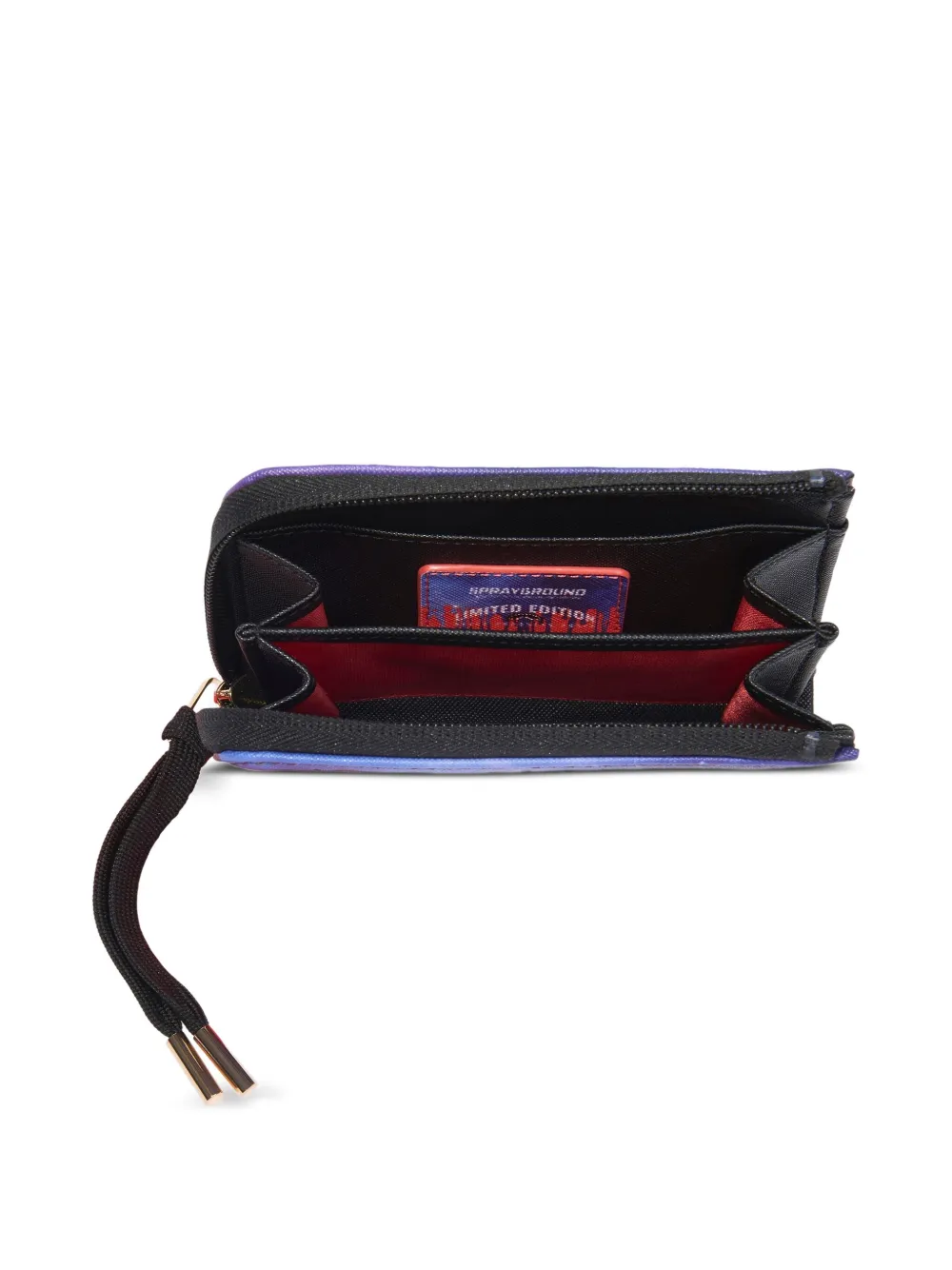 Sprayground kid Geruite portemonnee met rits - Bruin