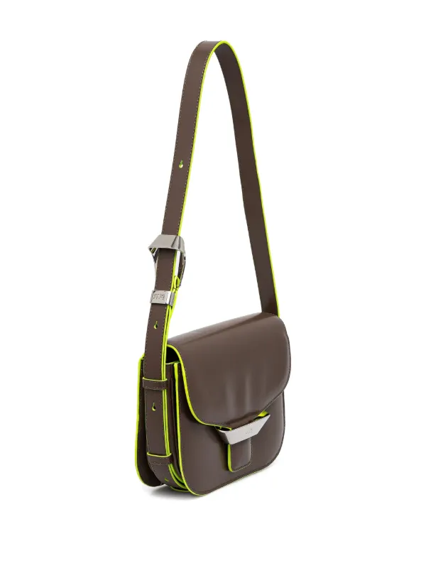 Kenzo Ribbon レザーバッグ | ブラウン | FARFETCH JP