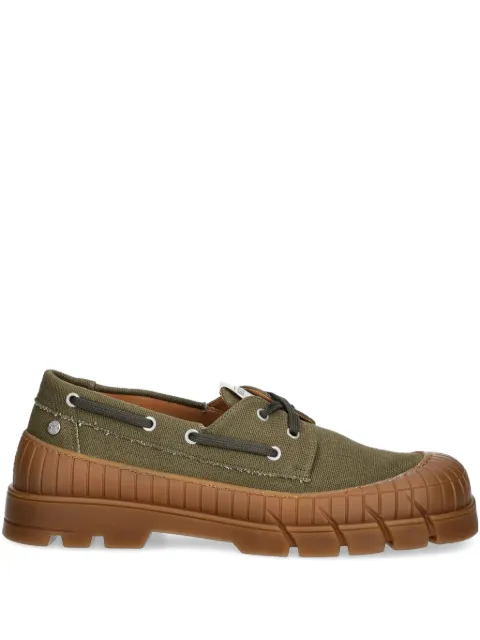 Kenzo panelled lace-up loafers