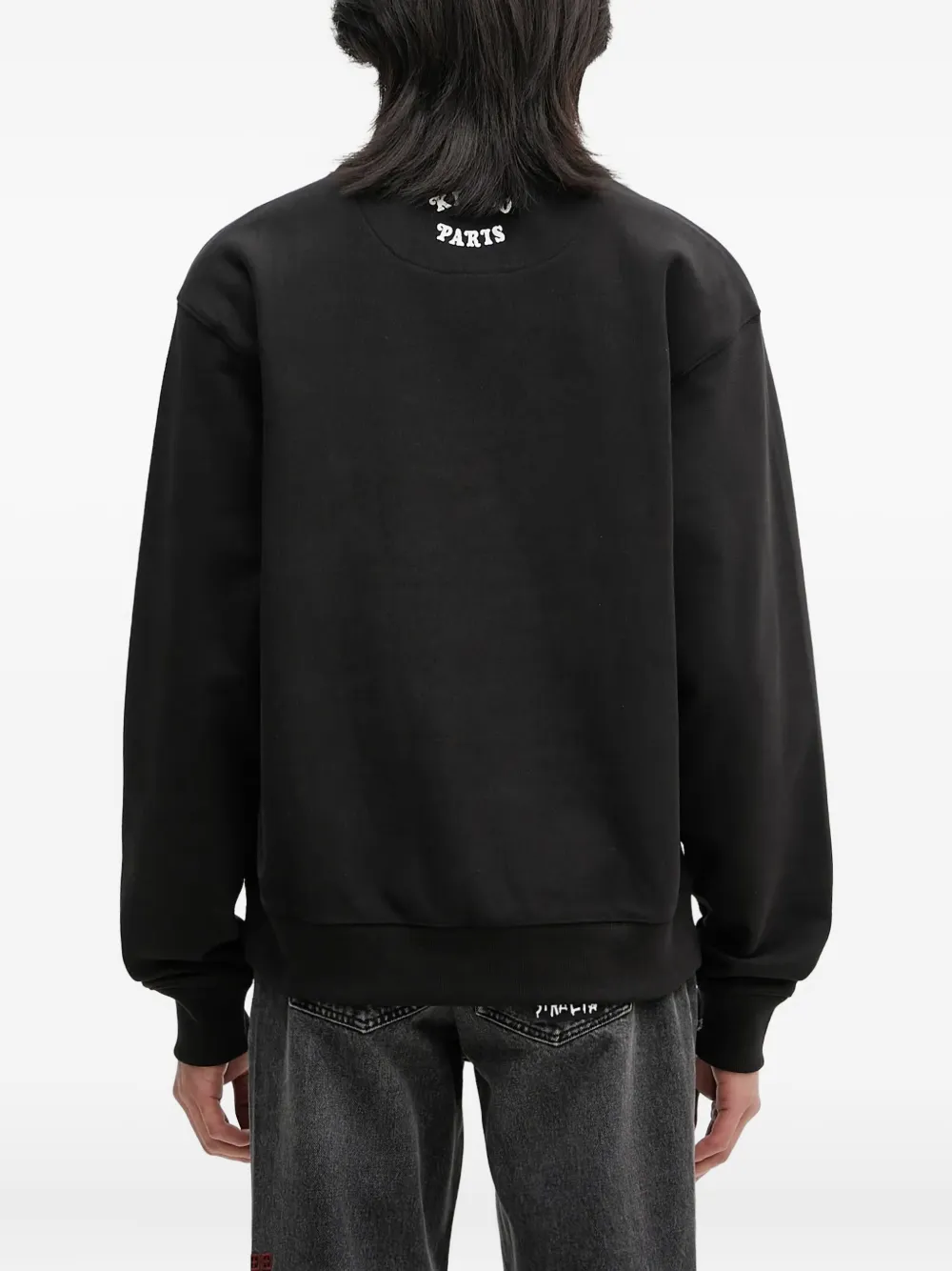 Kenzo x Verdy sweater met geborduurde tijger Zwart
