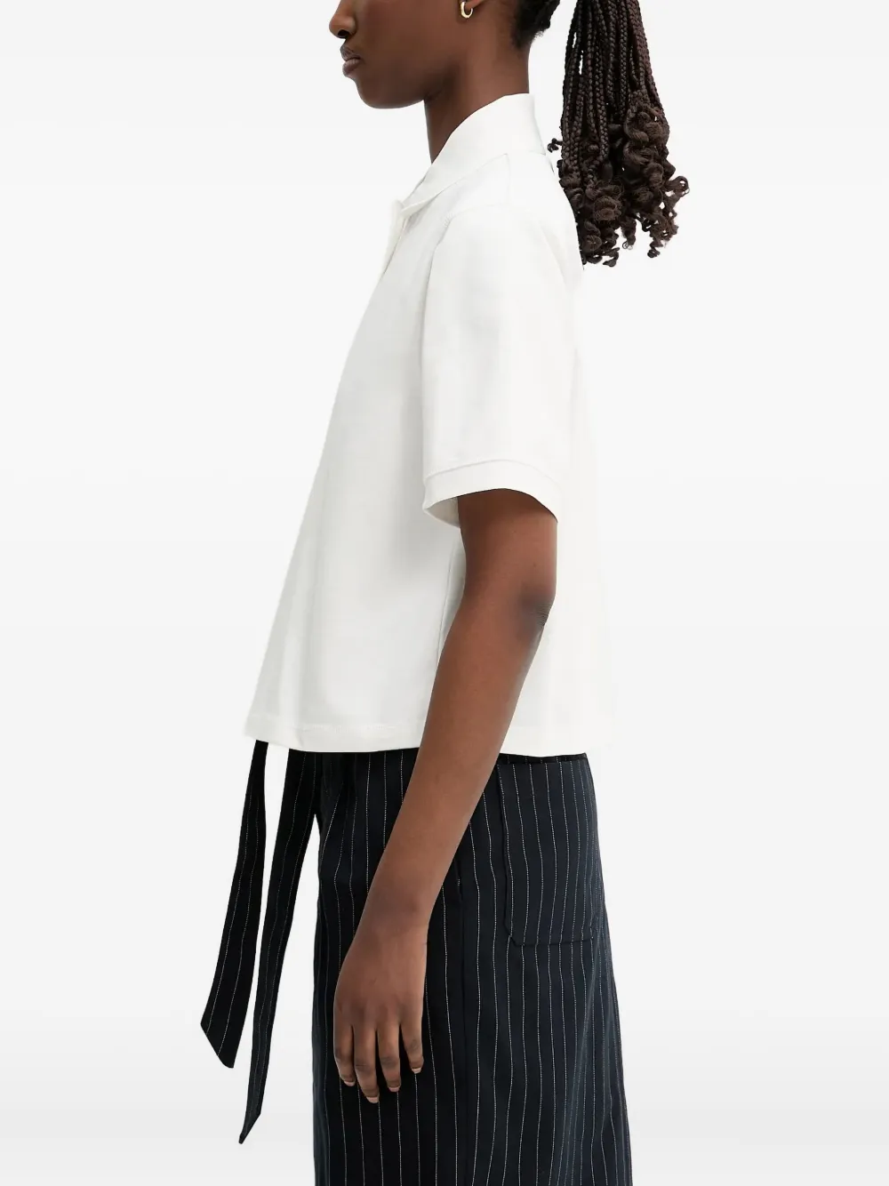 Kenzo x Verdy polotop met geborduurde tijger Wit