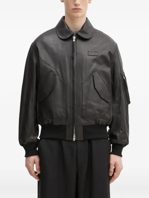 Kenzo ジップアップ レザージャケット