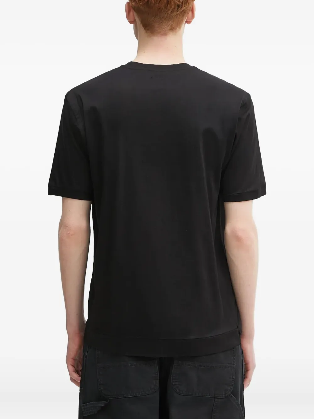 C.P. Company T-shirt met logoprint Zwart