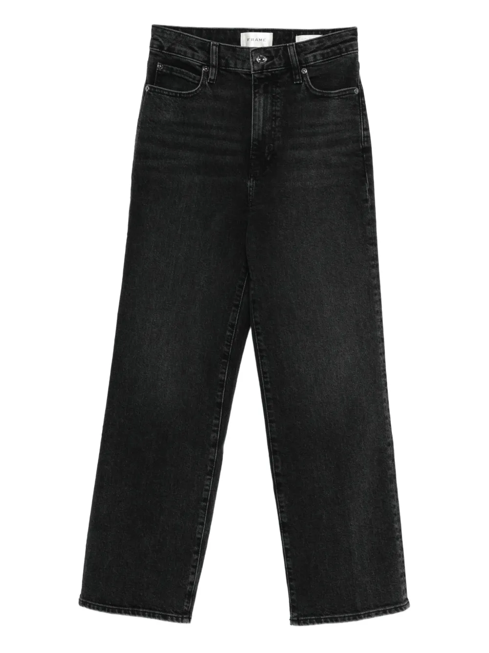 FRAME jeans con tiro alto | negro | Image 1