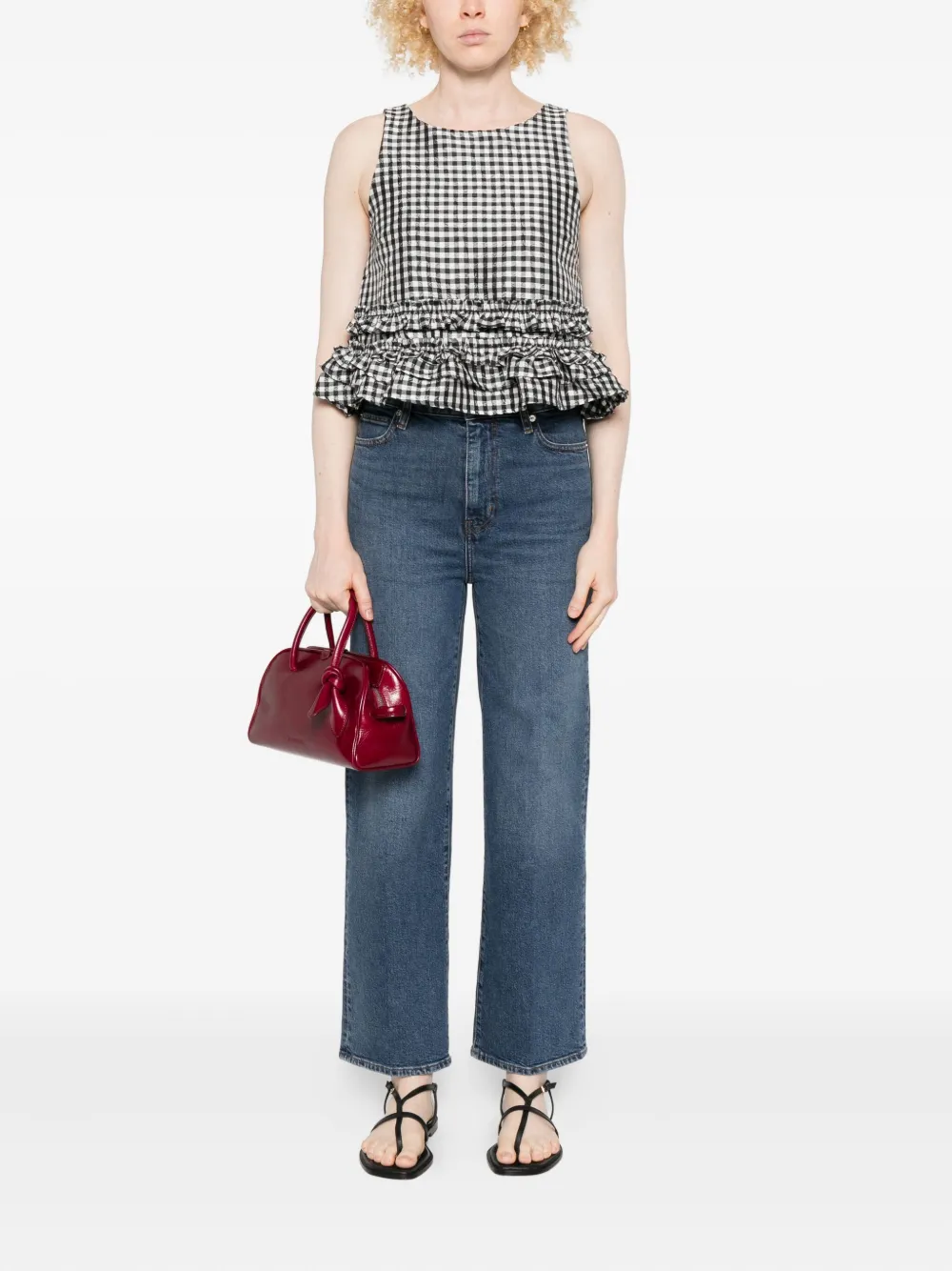 FRAME high-waisted jeans | Straight-Leg Jeans | Image 2