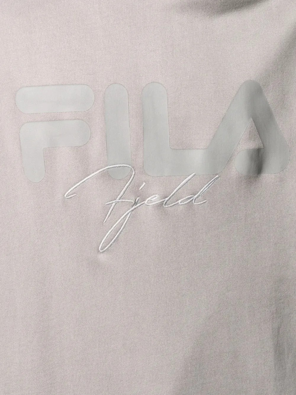 Fila Hoodie met geborduurd logo Grijs