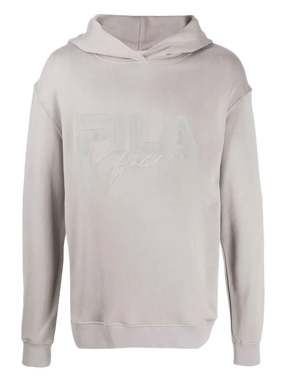 Fila logo-embroidered hoodie | Grey | Image 1