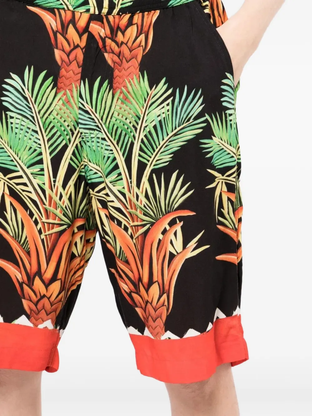 Endless Joy Shorts met print Zwart