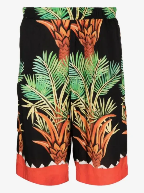 Endless Joy shorts med palmetryk