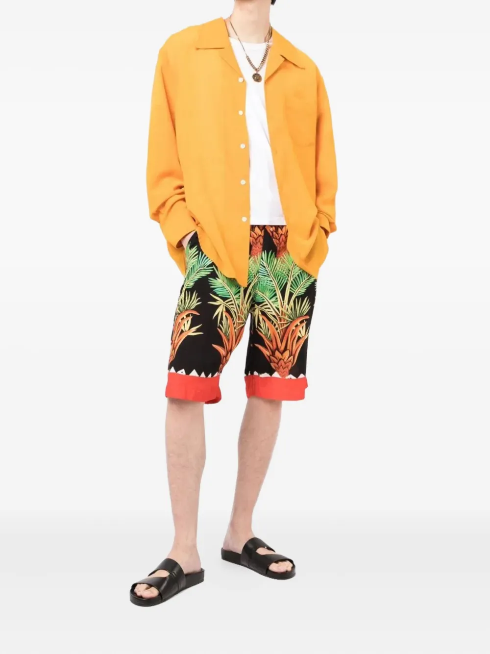Endless Joy Shorts met print Zwart