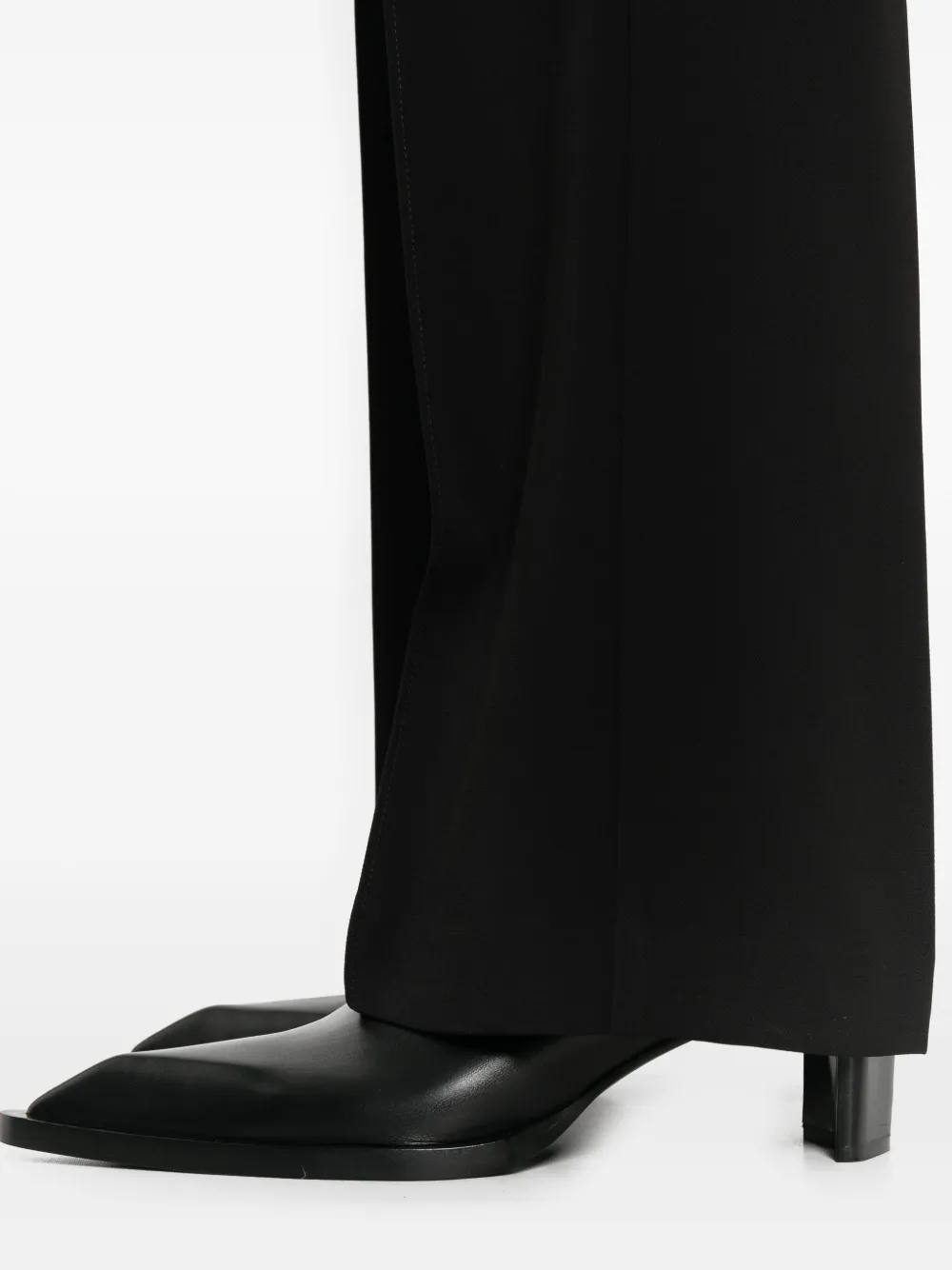 TWINSET Broek met wijde pijpen Zwart