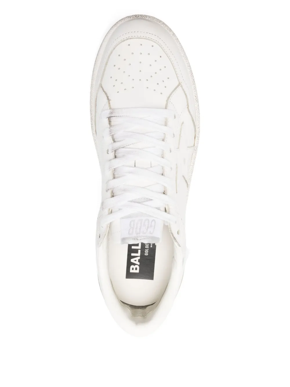 Golden Goose Ball Star leather sneakers White