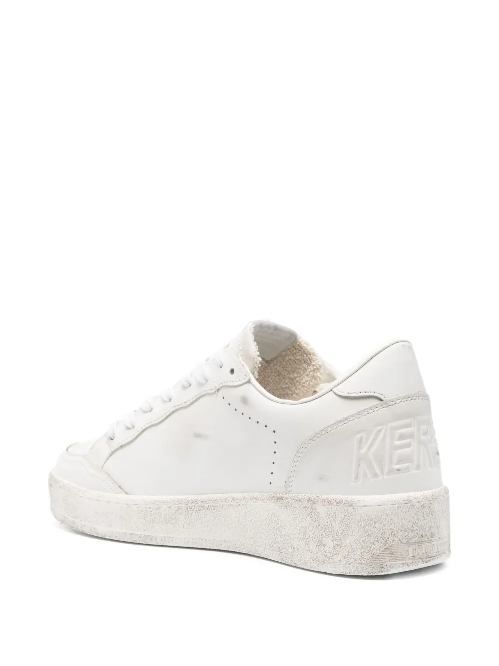 Golden Goose Ball Star leather trainers White