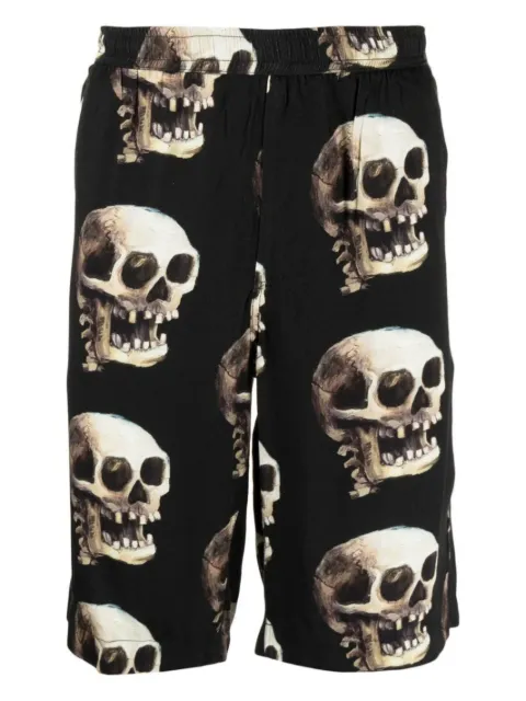 Endless Joy skull-print elasticated-waist shorts
