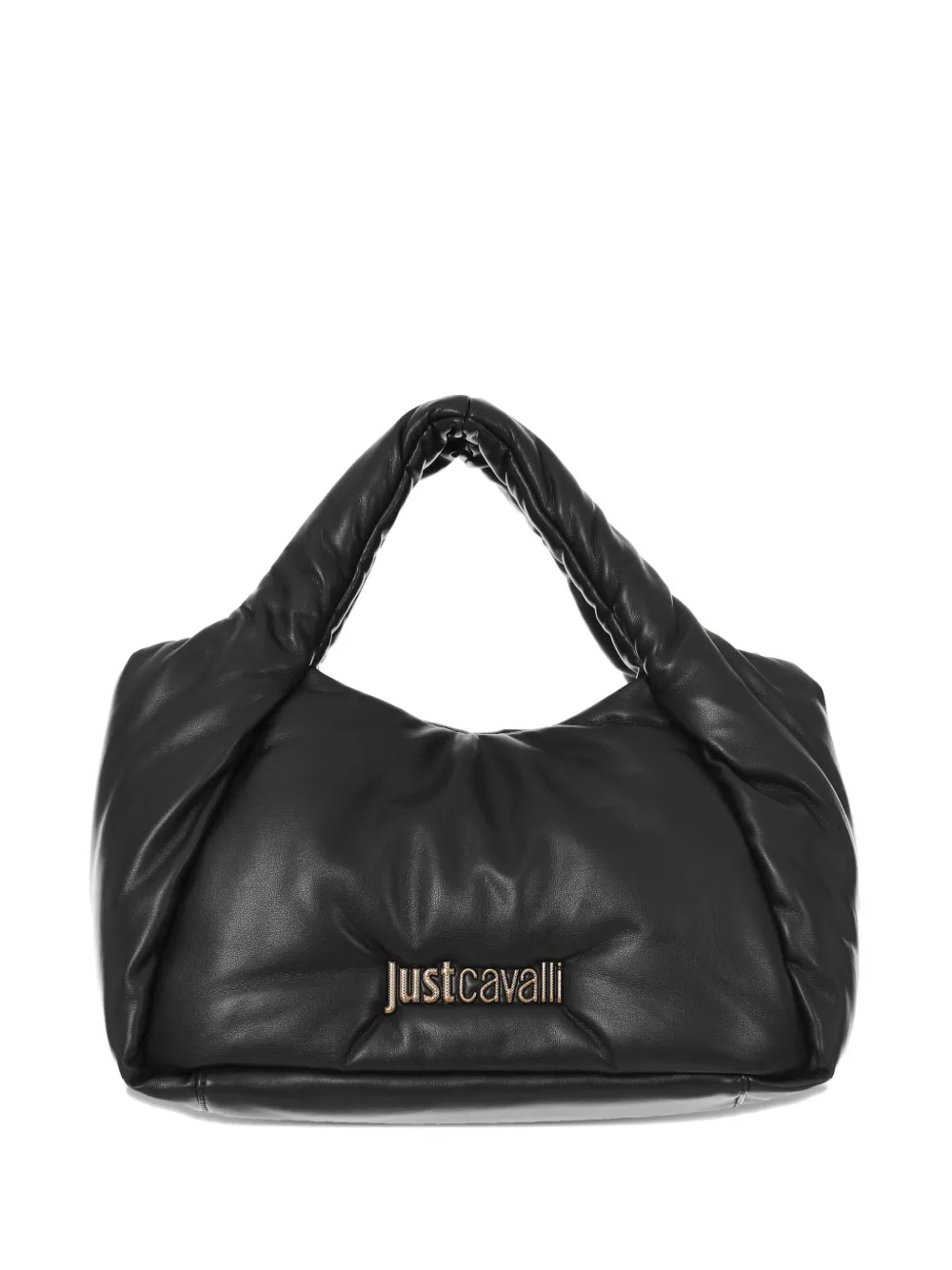 padded top-handle tote bag
