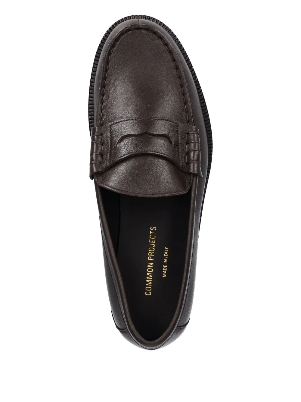 Common Projects penny leather loafers Brown