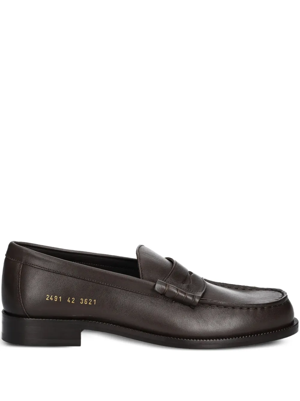 Common Projects penny leather loafers Brown