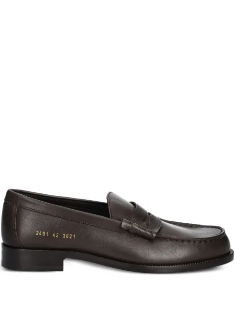 Common Projects penny leather loafers