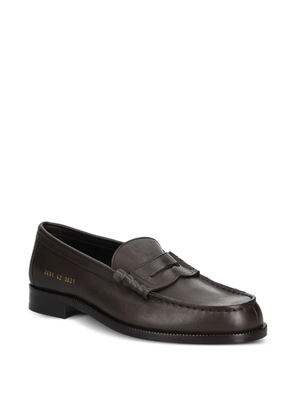 Common Projects penny leather loafers Brown
