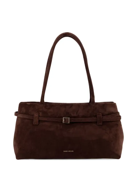 Manu Atelier  Le Cambon East West suede bag