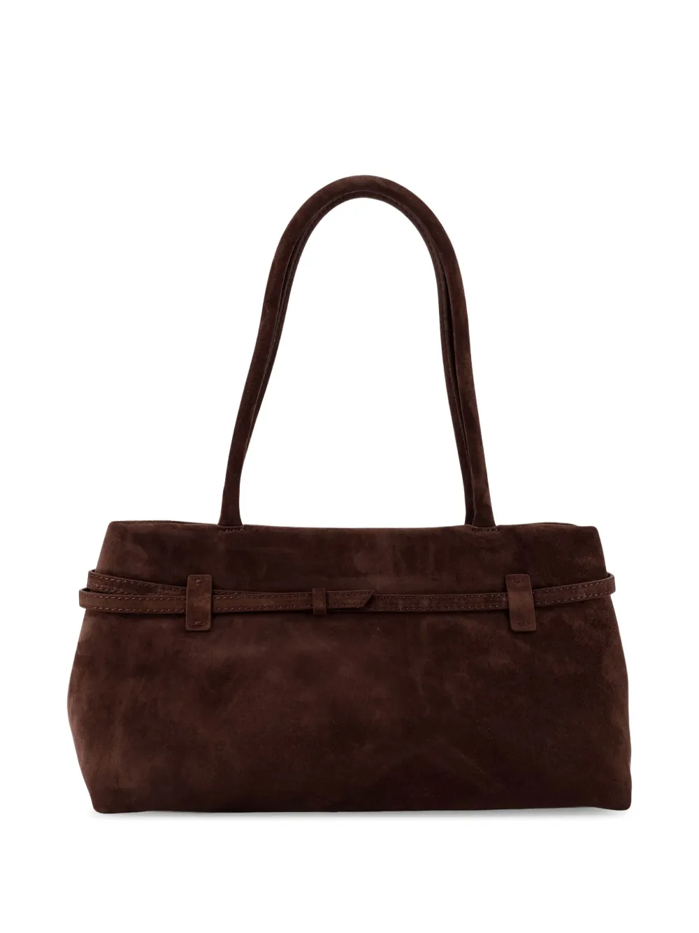 Manu Atelier Le Cambon East West suède tas Bruin