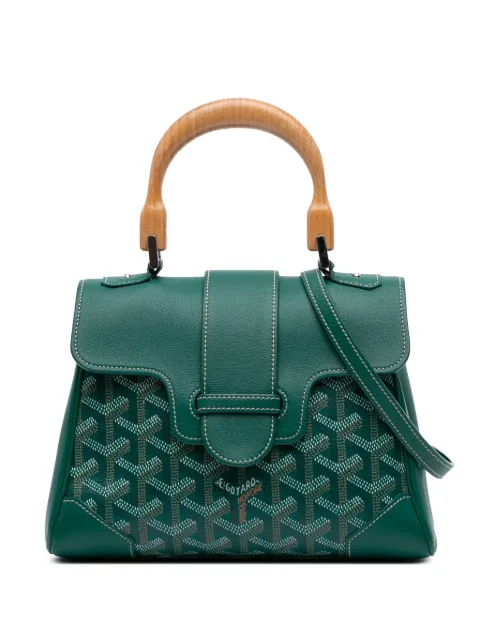 Goyard Pre-Owned 2010 Mini Goyardine Saigon Souple satchel
