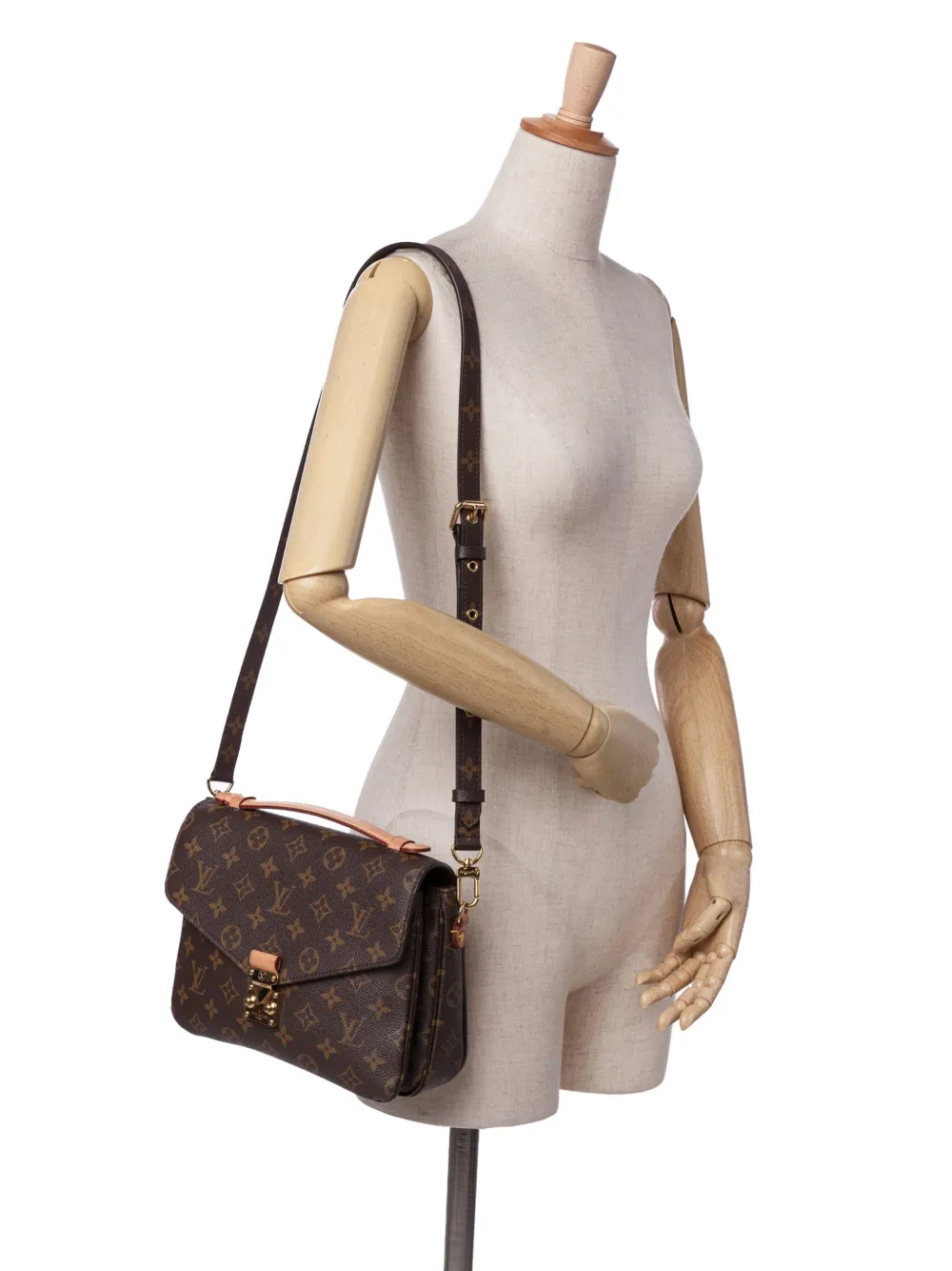 Louis Vuitton Pre-Owned 2020 Monogram Pochette Metis satchel | Pre-Owned | Image 2