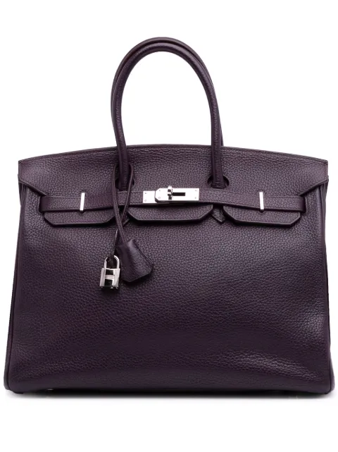 Hermès Pre-Owned 2005 Togo Birkin Retourne Handtasche 35cm