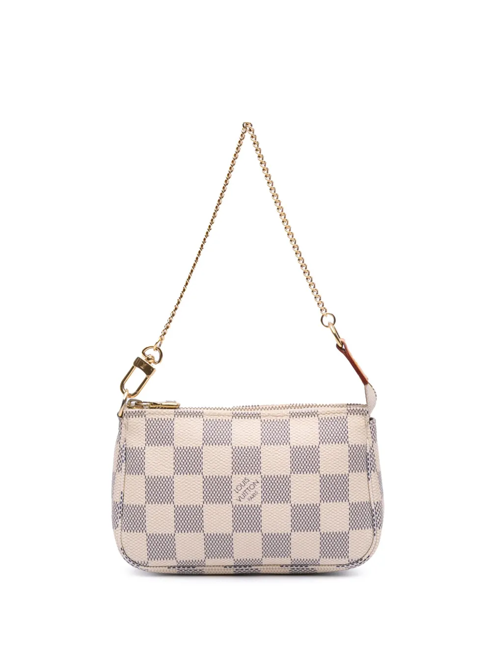 Louis Vuitton Pre-Owned 2014 Damier Azur Mini Pochette Accessoires Louis Vuitton Pre-Owned 2014 Damier Azur Mini Pochette Accessoires