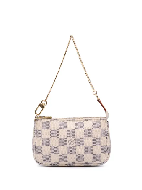 Louis Vuitton Pre-Owned 2014 Damier Azur Mini Pochette Accessoires handbag
