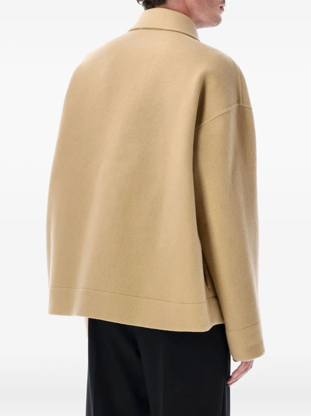 Jil Sander logo-detail zip-front jacket 235