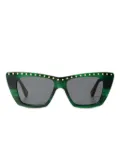Temperley London The Dolly cat-eye sunglasses - Green