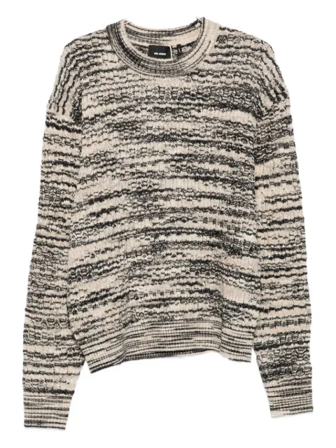 Axel Arigato marl-knit crew-neck sweater
