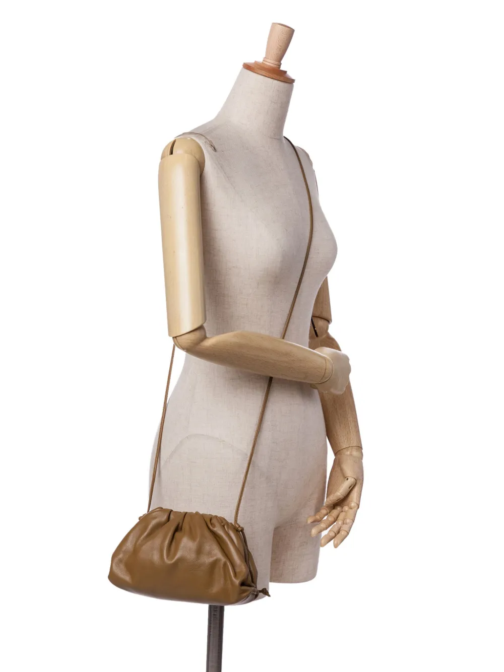 Pre-owned Bottega Veneta 2012-2025 Lambskin The Mini Pouch Crossbody Bag