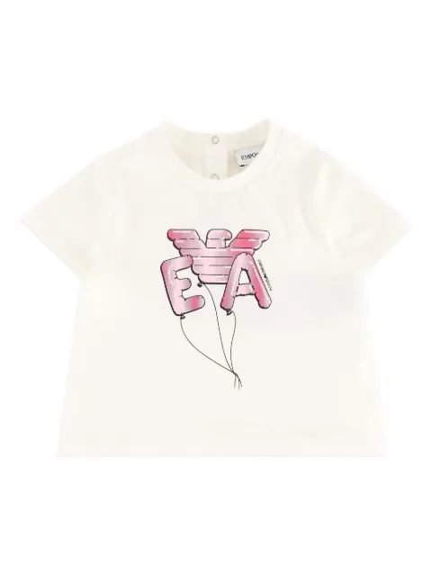 Emporio Armani Kids balloon-print T-shirt